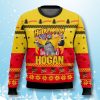 Hulkamania Hulk Hogan Ripping Shirt Ugly Christmas Sweater