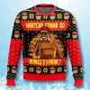 Hulkamania Whatcha Gonna Do Brother Christmas Ugly Sweater