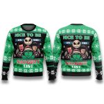 Jack Skellington Nice To Be Naughty List Ugly Christmas Sweater