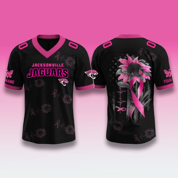 Jacksonville Jaguars Breast Cancer Awareness Month 2025 Jersey 1