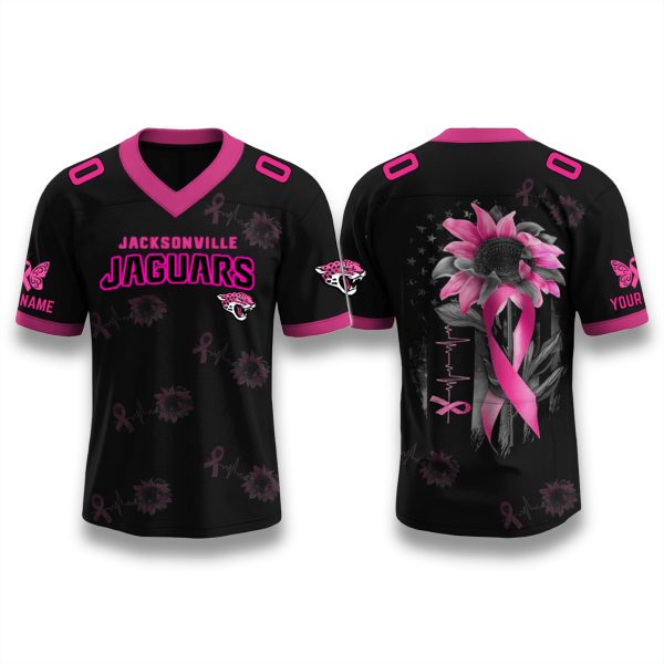Jacksonville Jaguars Breast Cancer Awareness Month 2025 Jersey