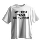 Jalen Carter My First Year Being Rich Shirt