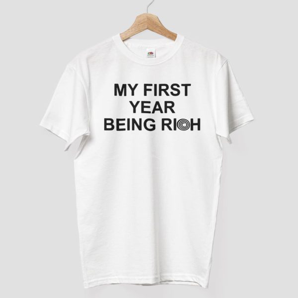 Jalen Carter My First Year Being Rich Shirt 8