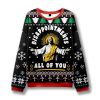 Jesus Disappointment All Of You Ugly Christmas Sweater