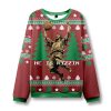 Jesus He Is Rizzin Basketball Ugly Christmas Sweater