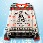 Jesus OMG You Guys I Never Said That Ugly Christmas Sweater