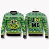 John Cena Never Give Up Earn It Ugly Christmas Sweater 1