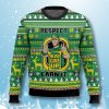 John Cena Never Give Up Earn It Ugly Christmas Sweater