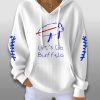 Josh Allen Billustration Lets Go Buffalo Waffle Hoodie 1