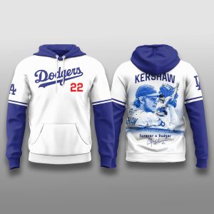Clayton Kershaw Forever a Dodgers Hoodie 1