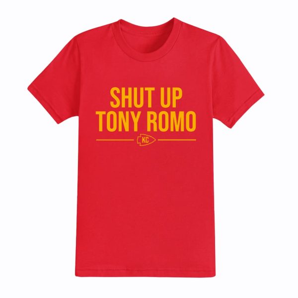 KC Chiefs Shut Up Tony Romo Shirt 2
