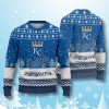 KC Royals Vintage Logo Ugly Christmas Sweater