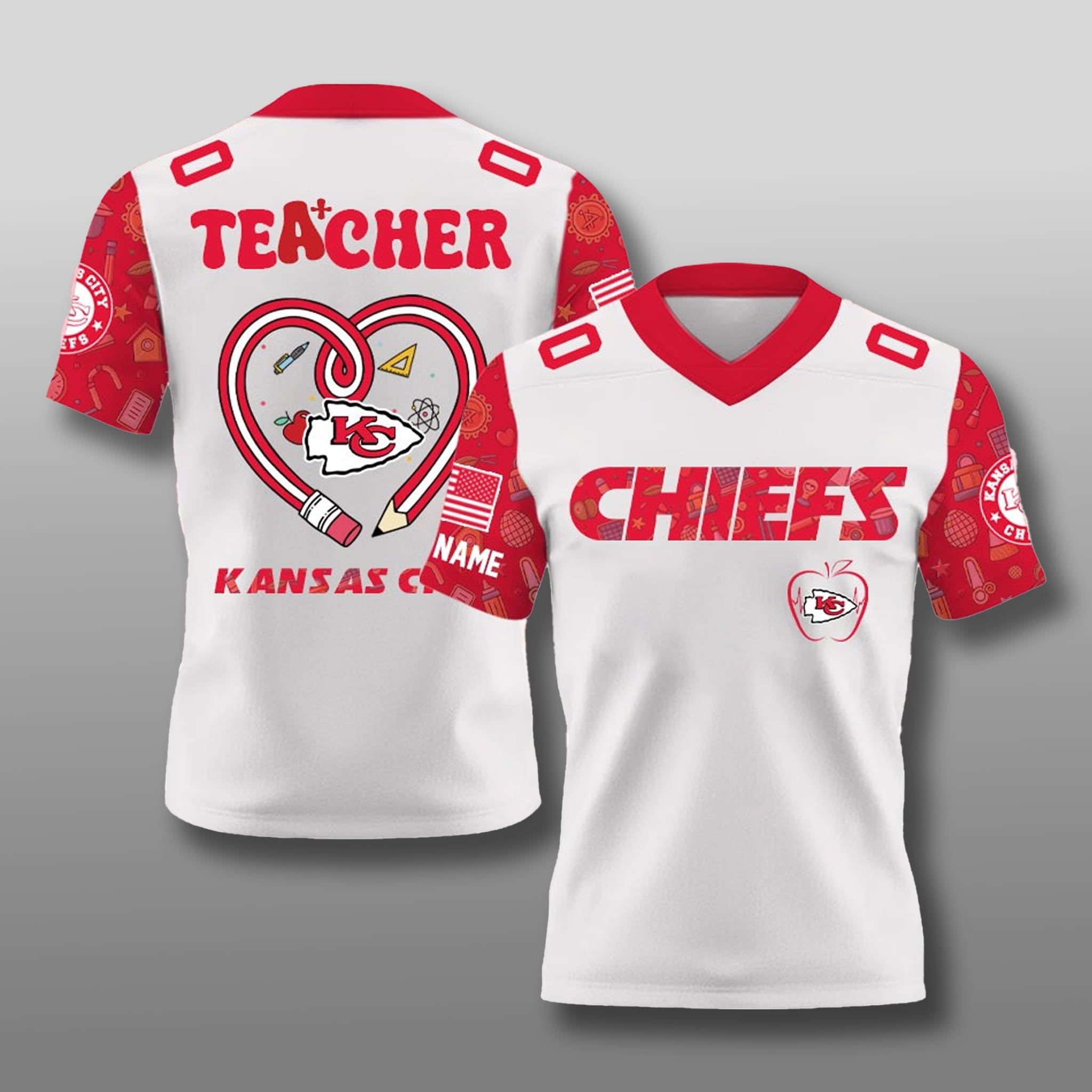 Kansas City Chiefs Teacher Appreciation Jersey 2025 Kansas City Chiefs Teacher Appreciation Jersey 2025