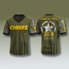 Kansas City Chiefs x 250th US Army Birthday Jersey