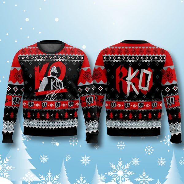 Kevin Steen Kevin Owens KO Ugly Christmas Sweater 2