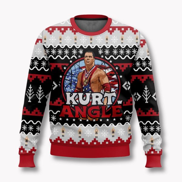 Kurt Angle Legend Ugly Christmas Sweater