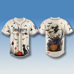 LA Dodgers Halloween 2025 Baseball Jersey