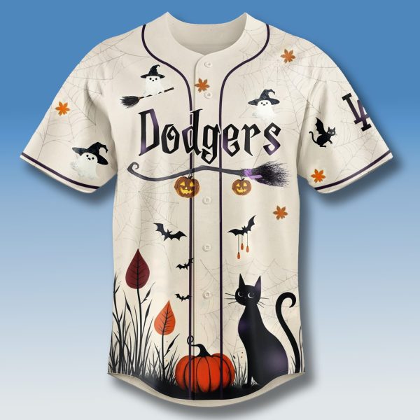 LA Dodgers Halloween 2025 Baseball Jersey