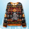 LOTR Gandalf One Christmas To Jingle Them All Ugly Sweater
