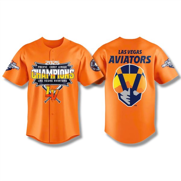 Las Vegas Aviators PCL Champions 2025 Jersey 1