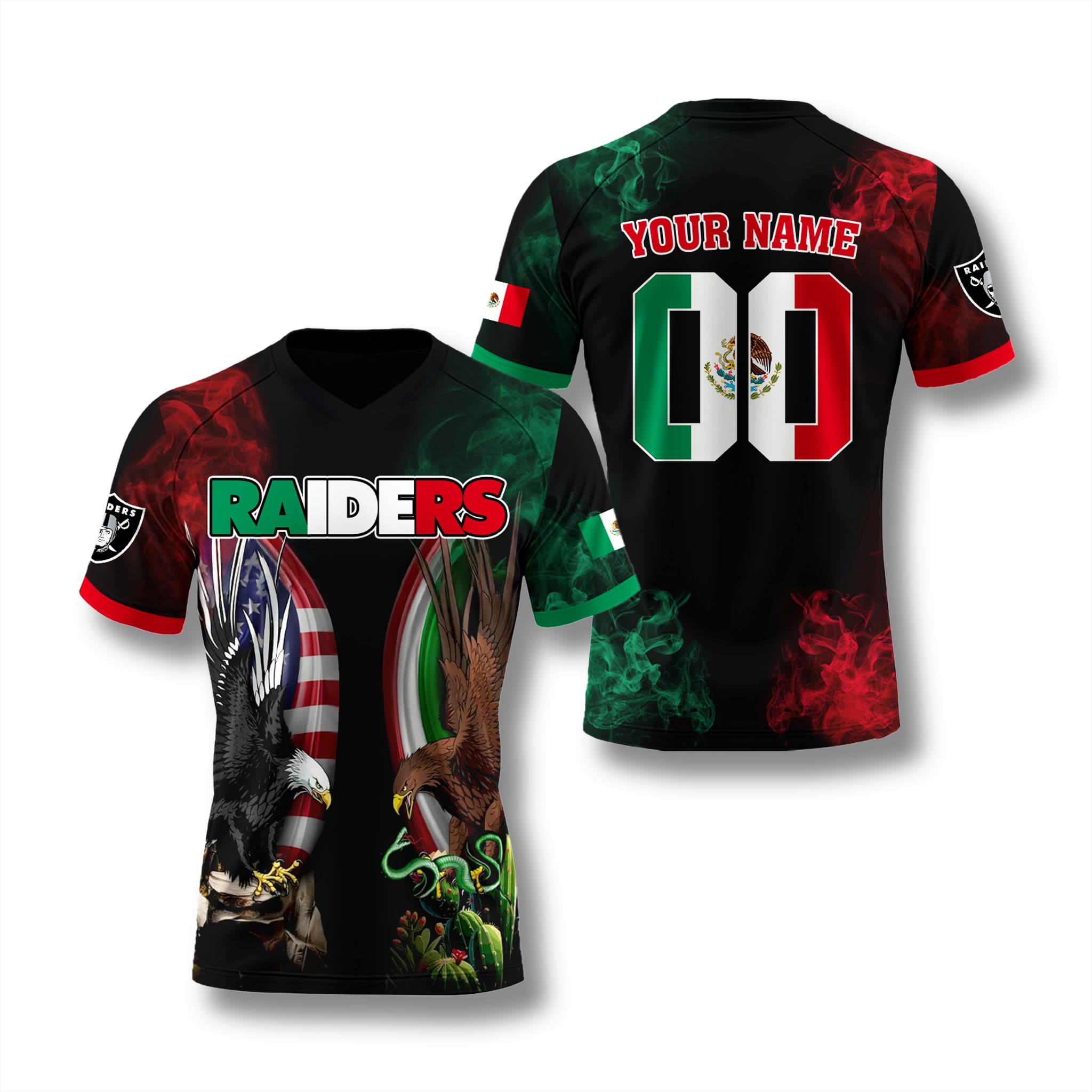 Las Vegas Raiders x Mexican Heritage Celebration 2025 Jersey Las Vegas Raiders x Mexican Heritage Celebration 2025 Jersey