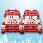 Le Tits Now Ugly Christmas Sweater