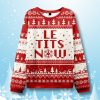 Le Tits Now Ugly Christmas Sweater