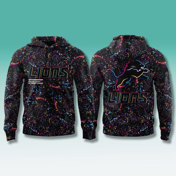 Lions Crucial Catch Hoodie 2025 1