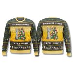 Lord Of The Rings Send Christmas In Fellowship Ugly Sweater