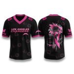 Los Angeles Chargers Breast Cancer Awareness Month 2025 Jersey