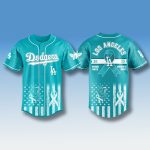 Los Angeles Dodgers Ovarian Cancer Awareness 2025 Jersey