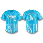 Los Angeles Dodgers Prostate Cancer Awareness Jersey 2025