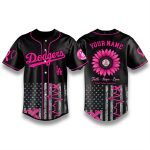 Los Angeles Dodgers x Breast Cancer Awareness Month Jersey 2025