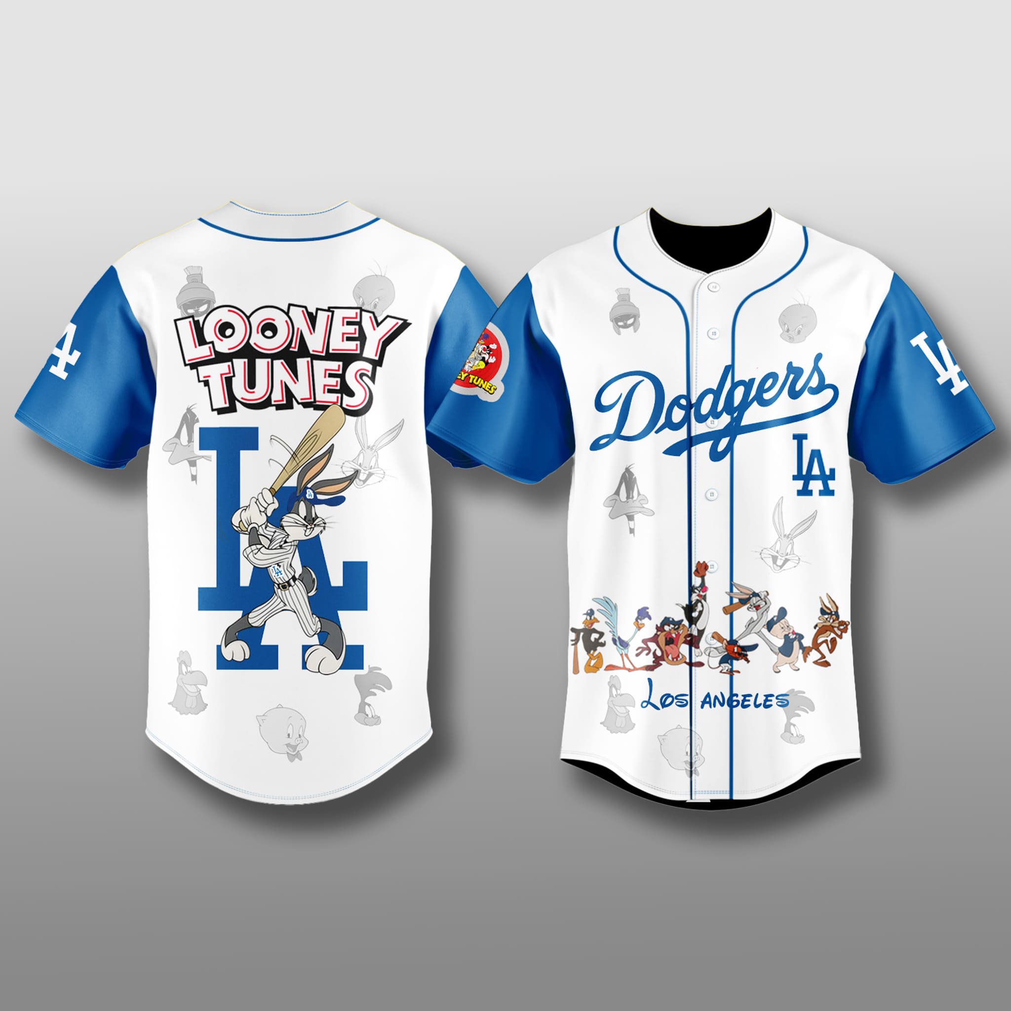 Los Angeles Dodgers x Looney Tunes 2025 Jersey 1 Los Angeles Dodgers x Looney Tunes 2025 Jersey 1