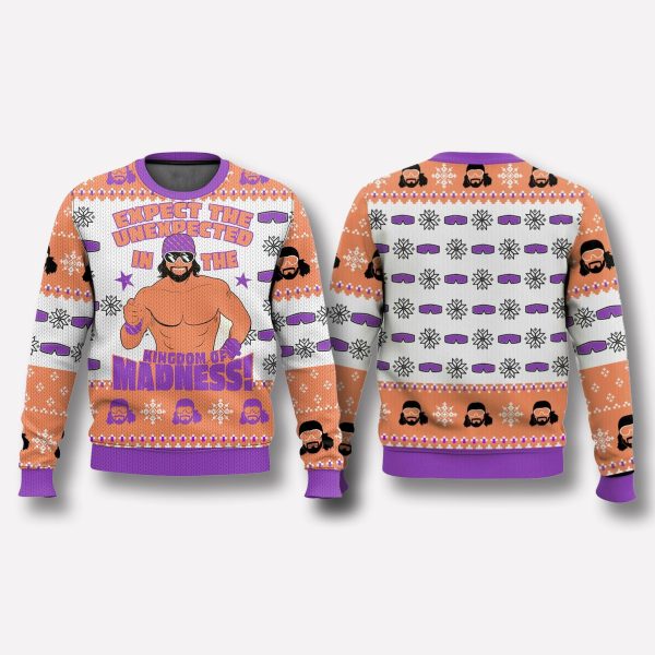Macho Man The Kingdom Of Madness Ugly Sweater