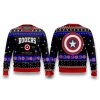 Marvel Captain America Steve Rogers Ugly Christmas Sweater 1