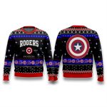Marvel Captain America Steve Rogers Ugly Christmas Sweater