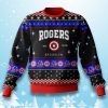 Marvel Captain America Steve Rogers Ugly Christmas Sweater