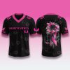 Miami Hurricanes Breast Cancer Awareness Month Jersey 2025