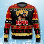 Mick Foley Dude Love Have A Nice Day Ugly Christmas Sweater