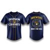 Milwaukee Brewers NL Central Champions Jersey 2025 1