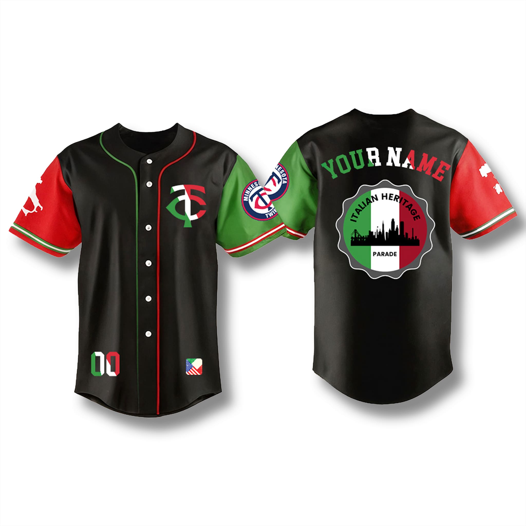 Minnesota Twins x Italian Heritage Month Jersey 2025 Minnesota Twins x Italian Heritage Month Jersey 2025