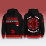Vikings Firefighter Appreciation 2025 Hoodie