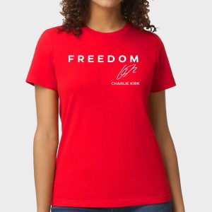 Charlie Kirk Red Freedom Shirt 1