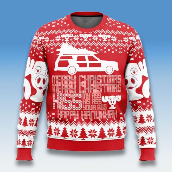 National Lampoons Vacation Funny Ugly Christmas Sweater