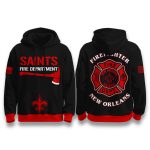 Saints Firefighter Appreciation Month 2025 Hoodie
