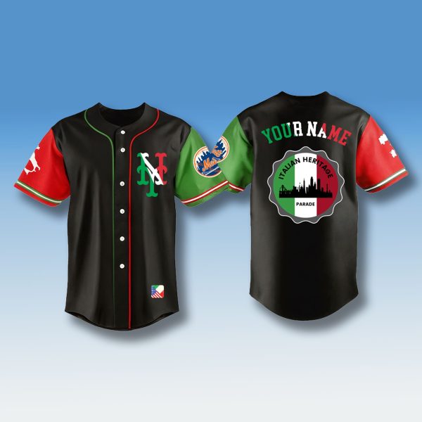 New York Mets Italian Heritage Night 2025 Jersey 1