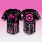 New York Mets x Breast Cancer Awareness Month 2025 Custom Jersey