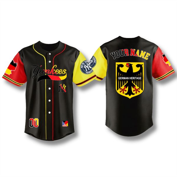 New York Yankees x German Heritage Night 2025 Jersey