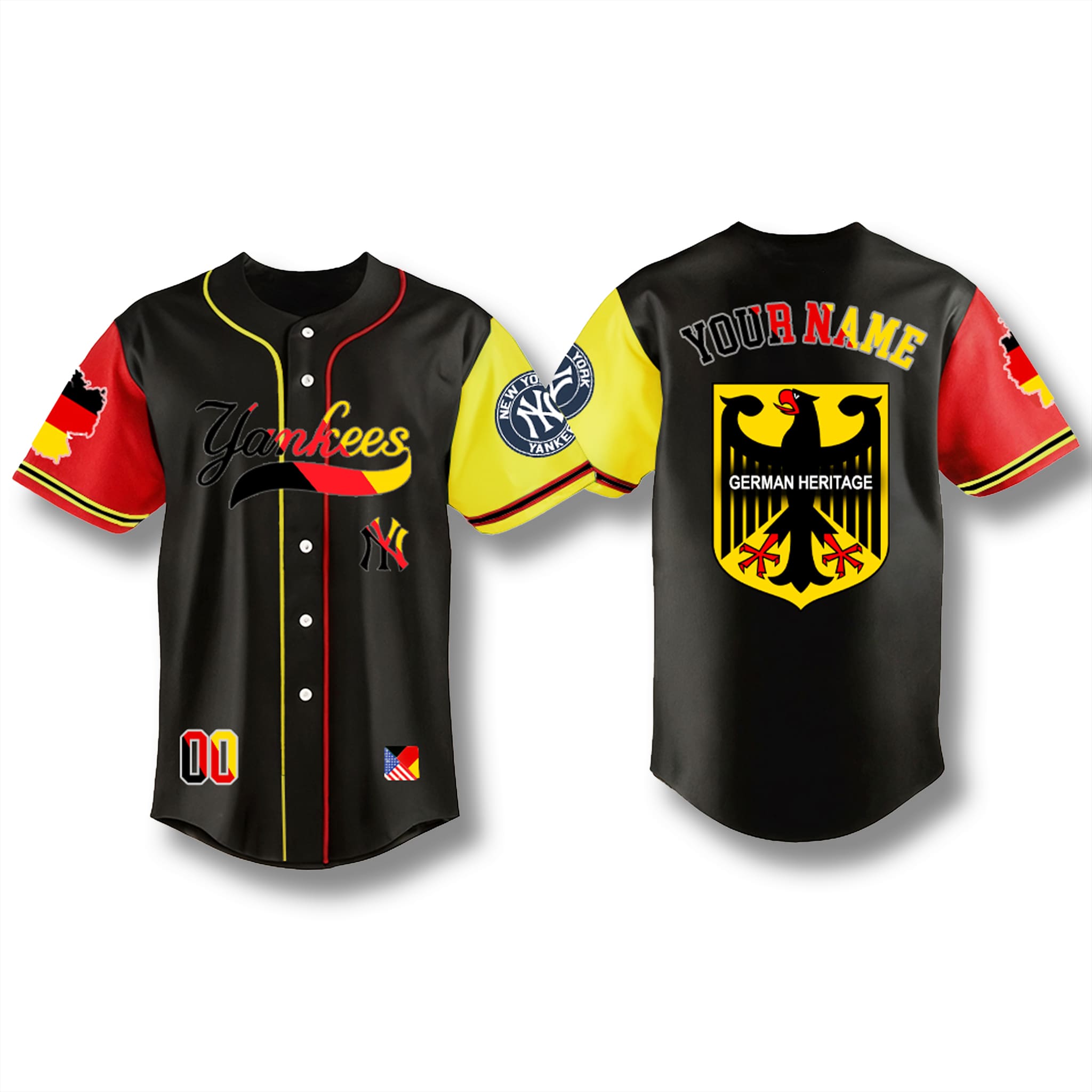 New York Yankees x German Heritage Night 2025 Jersey New York Yankees x German Heritage Night 2025 Jersey